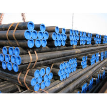 A106 Gr. B Seamless Steel Pipe with Black Paint and Plastic Cap